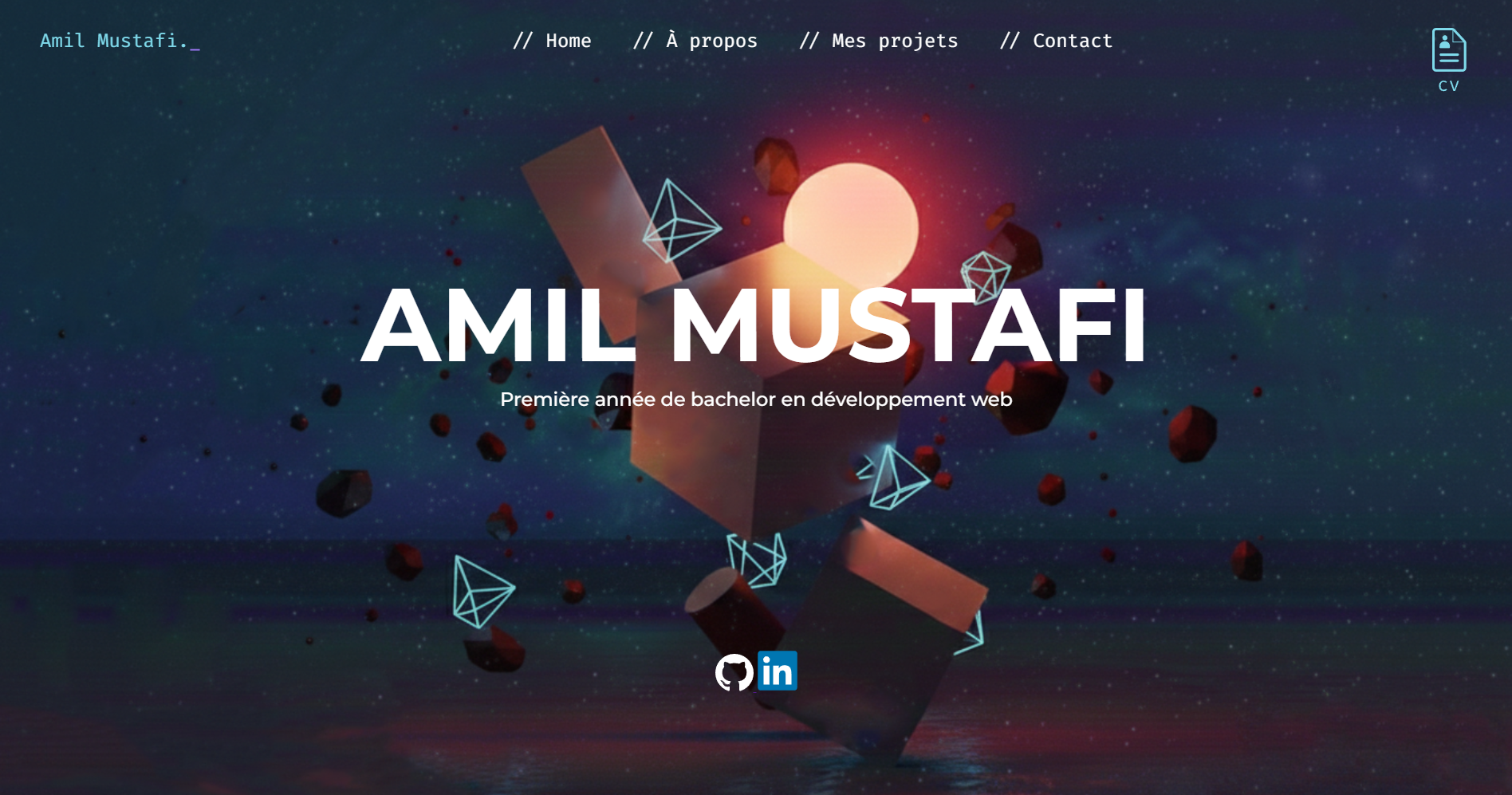Projet Portfolio